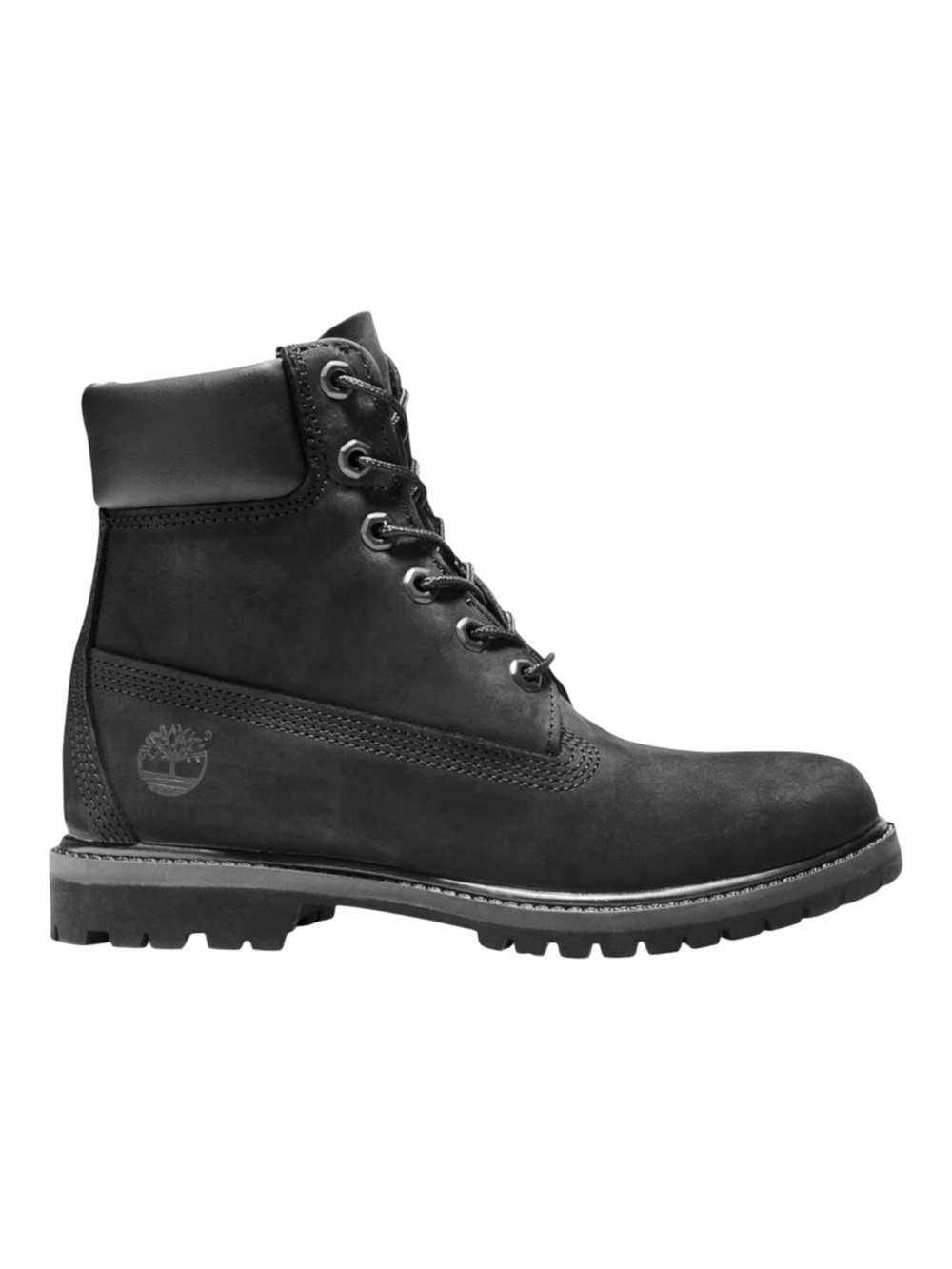 Timberland Premium 6" Waterproof Boots Black Nubuck Women’s 7.5M 8658A NWOB